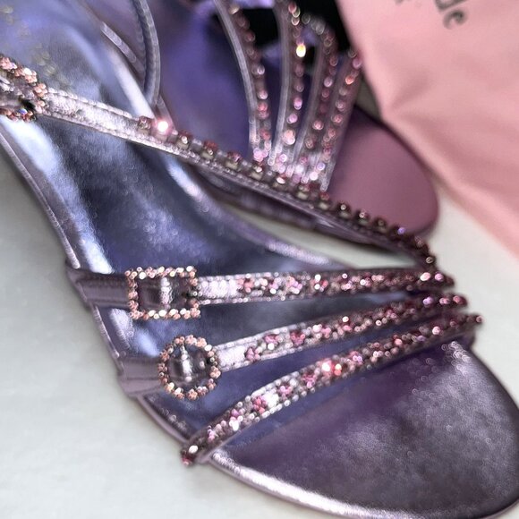 Kate Spade Makenna 7M Pink/Lavendar Strappy Sandals With Box & Dust Bag - Picture 2 of 16